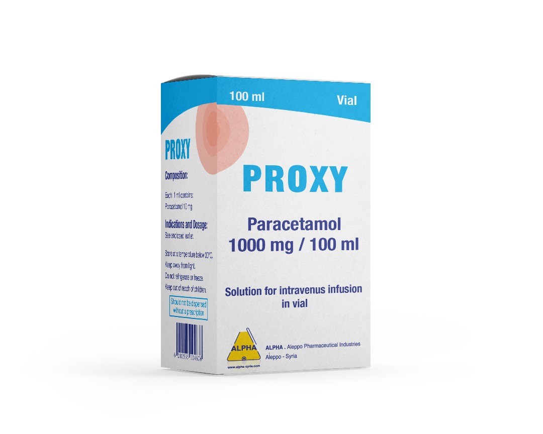Proxy (Paracetamol)1g/100ml
